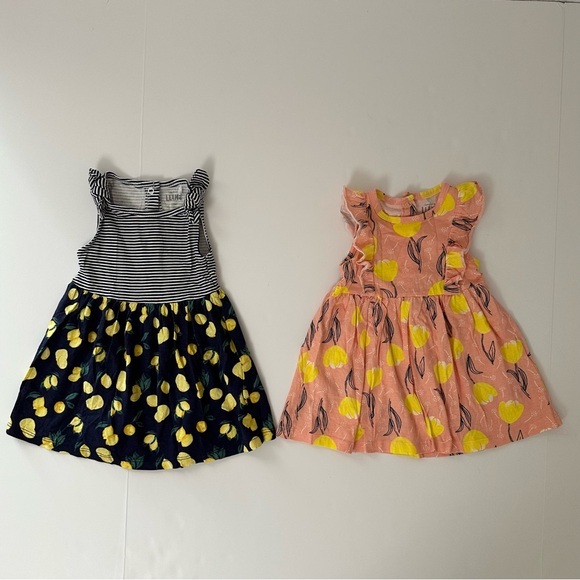 Little Girls Floral Summer Dress 12M - Picture 1 of 4